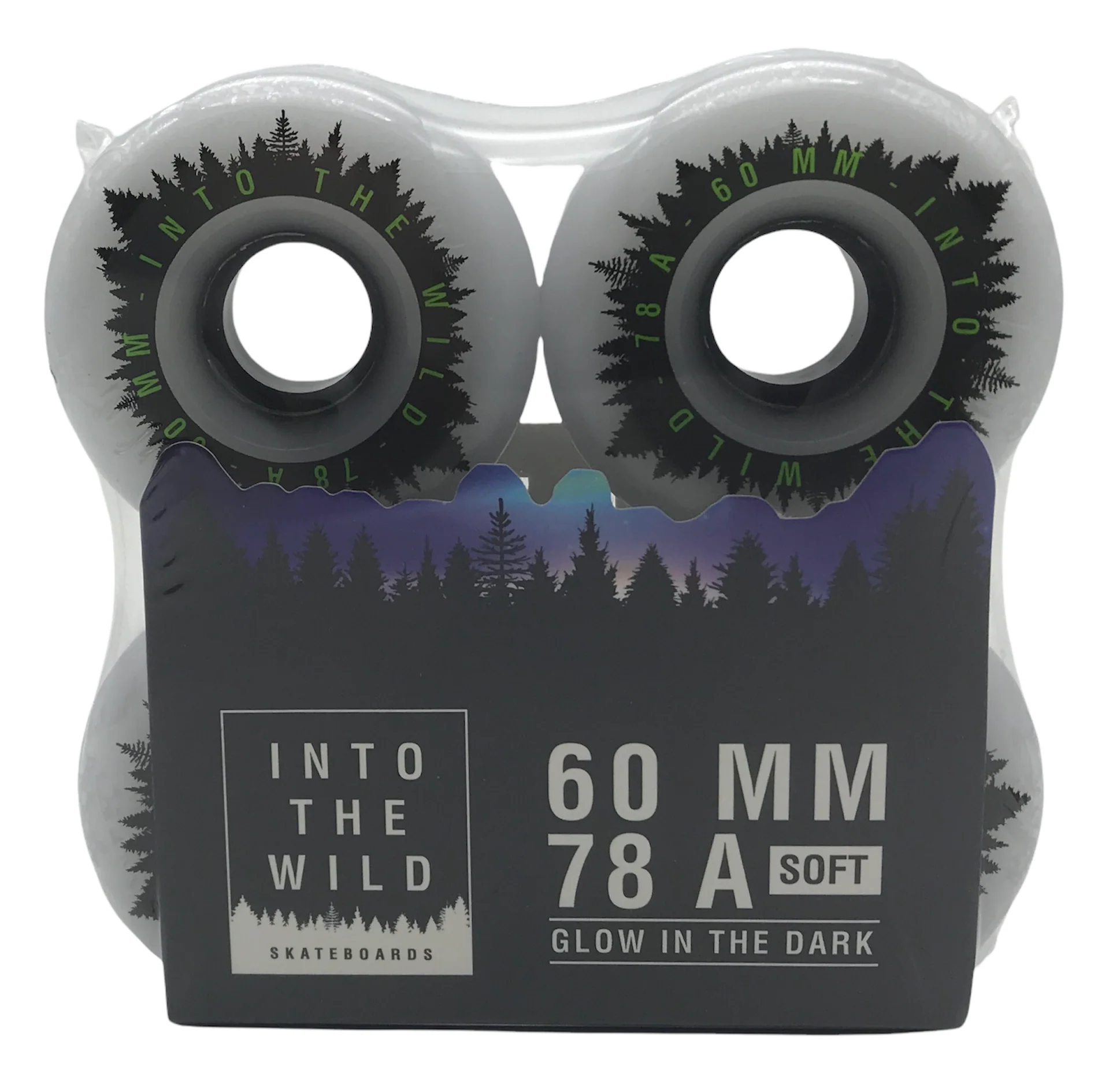 Into The Wild  SOFT WHEELS 60 MM 78 A