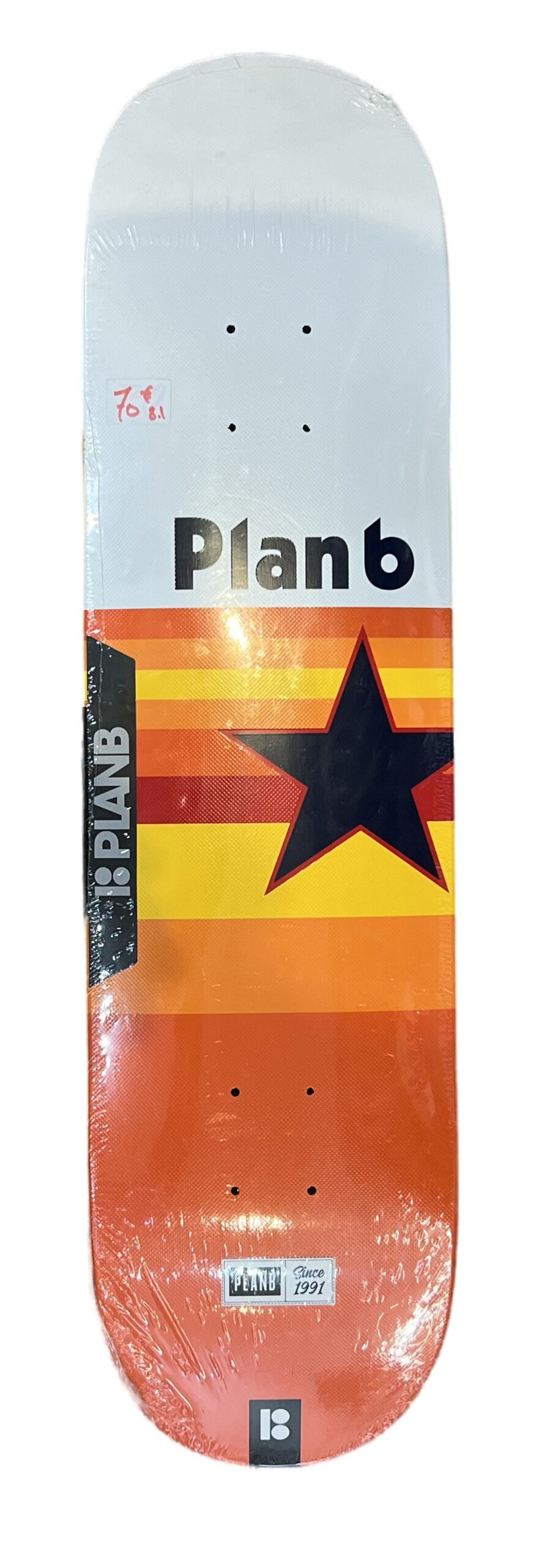 Skateboard Plan B Houston 8.1